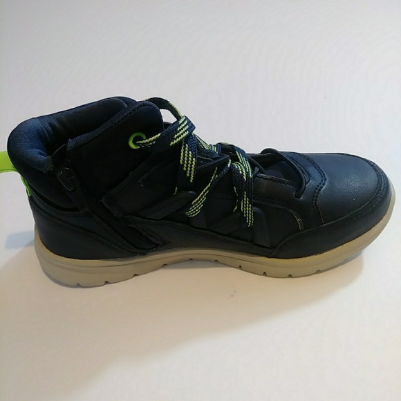 Boys Andrew Casual Sneakers Navy Various Sizes - Picture 2 of 3